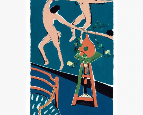 Matisse estudio gouache obra ainhoa toyos
